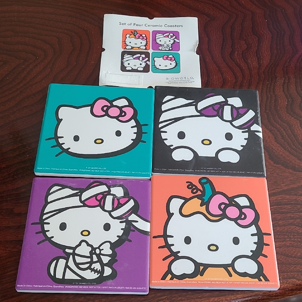 🎀Hello Kitty Ceramic Coasters